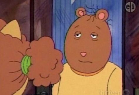 arthur is a superior show prove me wrong. Sick Reaction Pic, Reaction Pic, Reaction Pics, Feeling Sick, On Twitter, Memes, Twitter