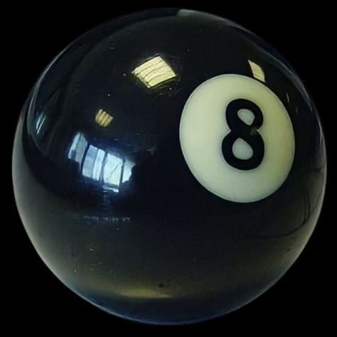 Billiard Ball, Pool Ball, Black Background, Short Videos, Created By, Pool, Black