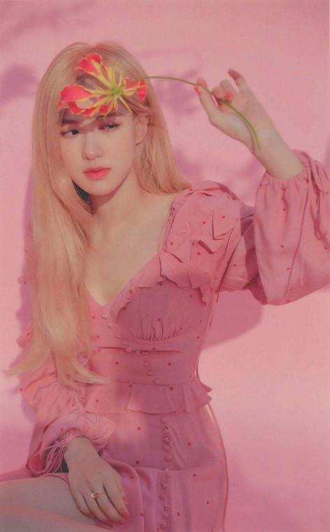 Rosé Pink Blackpink, Rosé Pink Aesthetic, V Bta, Rosie Posie, Rose Park, Rose Blackpink, Roseanne Park, Jennie Lisa, Park Chaeyoung