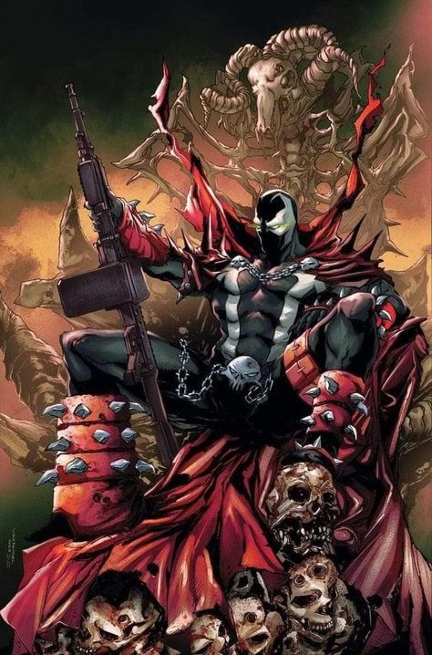 Spawn Characters, Aspen Comics, Spawn Comics, God Of Wars, Action Movie Poster, Comic Poster, Tattoo Design Book, Image Comics, Comic Movies