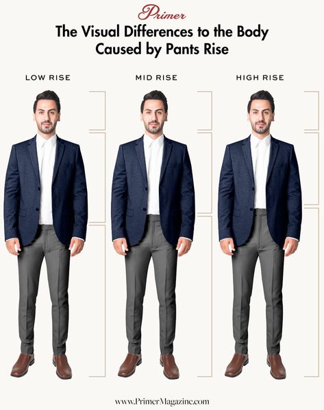 Short Legs Outfit, Trousers Outfit Men, Low-rise Pants, Suit Fit Guide, Legs Outfit, Outfit Collection, Pants Outfit Men, Fitting Pants, Trouser Outfit