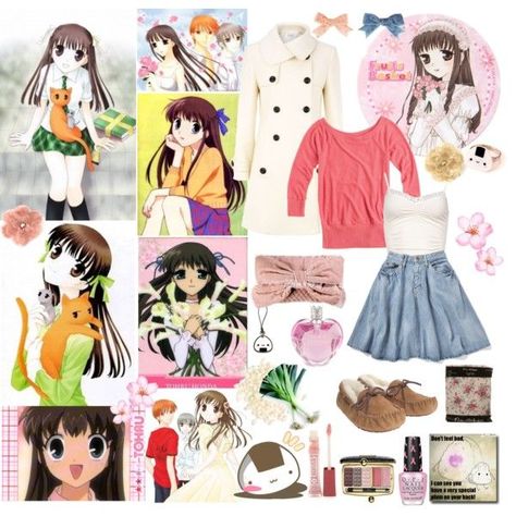 Tohru Honda Outfit, Fruits Basket Cosplay, Honda Tohru, Honda Inspire, Pokemon Halloween Costume, Tohru Honda, Pokemon Halloween, Shojo Anime, Nerd Fashion