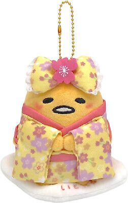 ad eBay - Find many great new & used options and get the best deals for Sakura Kimono GUDETAMA Plush Doll Mascot Keychain SANRIO 191618-24 at the best online prices at eBay! Free shipping for many products! Kawaii Keychain Plush, Anirollz Plush, Handmade Presents For Friends, Sanrio Trinkets, Gudetama Keychain, Cute Things To Buy On Amazon, Gudetama Plush, Kawaii Keychains, Sakura Kimono