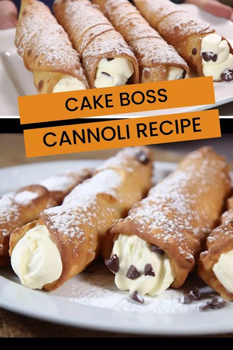 Cake Boss Cannoli Recipe – Hungarian Chef Cake Boss Cannoli Recipe, Canolli Cake Recipes, Cannoli Cheesecake Bars, Canoli Cheesecake Recipes, Canolli Recipe Cannoli, Canolis Recipe Italian Filling, Traditional Cannoli Filling Recipe, Canolis Recipe Italian, Cannoli Recipe Filling