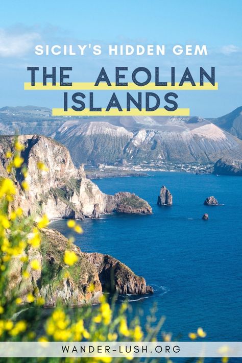 A complete guide to the Aeolian Islands – including how to get there from Sicily, what to do, and where to stay. #Sicily #AeolianIslands #Italy #Europe | Lipari | Salina | Stromboli | Panarea | Sicily Italy | Sicily travel | Aeolian Islands travel Places To Visit In Europe, Sicily Travel, Most Beautiful Places To Visit, Italy Sicily, Aeolian Islands, Italy Travel Tips, Italy Travel Guide, Sicily Italy, Visit Italy