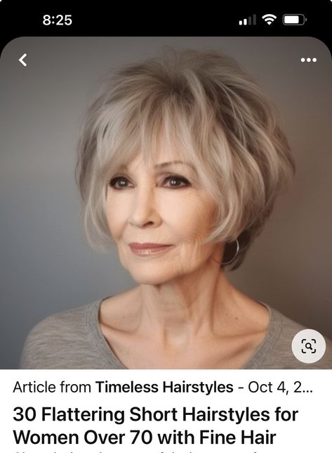 Short Haircuts For Fine Wavy Hair Over 50, Short All Over Layered Hair, Women’s Short Layered Hairstyles, Short Hairstyles For Thinning Hair Over 60, Short Hairstyle Women Round Face Over 50, Hairstyles For Women Over 60 With Fine Hair, Hair For Seniors Older Women, Short Haircuts For Voluminous Hair, Short Hairstyle Women Older Than 50