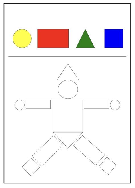 Shape And Color Worksheet, Toddler Worksheet Activities, Color The Shapes Worksheet, Shapes Activity For Grade 1, Coloring Shapes Worksheet, Color And Shape Activities For Preschool, Shapes Preschool Worksheets, Shapes And Colors Preschool Activities, Shape Worksheets For Kindergarten