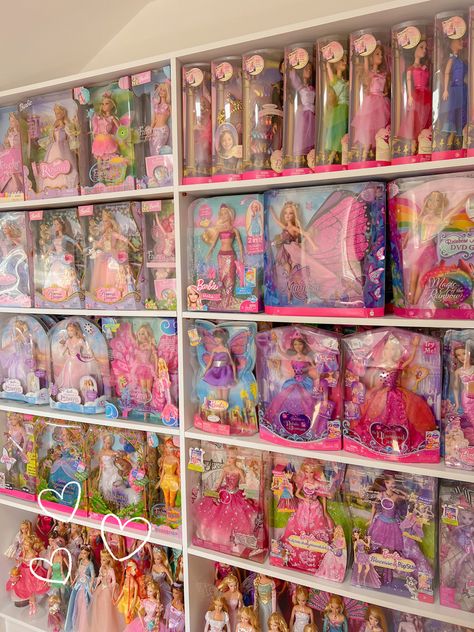 Movie Dolls 2001-2013 Barbie Movie Dolls Collection, Doll Collector Aesthetic, Barbie Movie Dolls 2023, Barbie Movies Dolls, Barbie Dolls Collections, Barbie Doll Collection Display, Barbie Collection Display, Barbie Display Ideas, Barbie Dolls Aesthetic