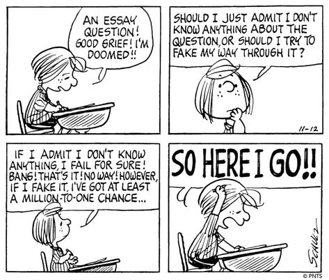 Funny Peanuts Comics, Snoopy School, Charles Shultz, Wholesome Comics, Snoopy Collectibles, Snoopy Comics, Peppermint Patty, Peanuts Comic Strip, Peanuts Cartoon