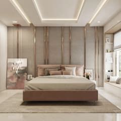 Daughter's bedroom classic style bedroom by de panache classic | homify Luxury Apartment Design, Classic Style Bedroom, New Bedroom Design, Hall Interior Design, Floor Tile Design, Bedroom False Ceiling Design, Hall Interior, Ceiling Design Bedroom, Living Room Sofa Design