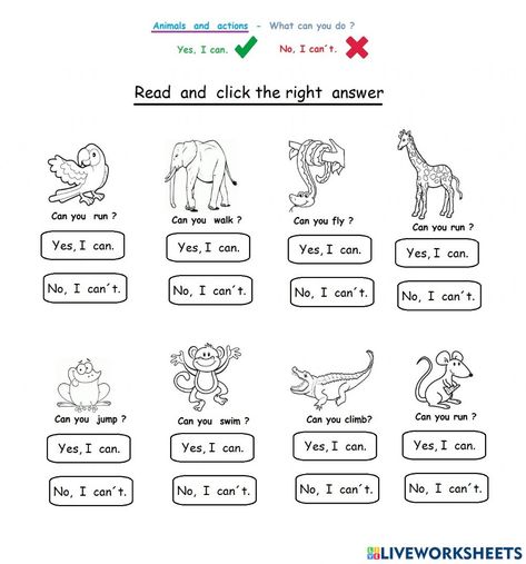 Can And Cannot Worksheet, Can Cannot Worksheet, Evs Worksheets For Grade 2 Animals, Animals Home Worksheet, Animals And Their Babies Worksheet, Where Animals Live Worksheet, Needs Of Animals Worksheet, Primary School Art, Regular And Irregular Verbs