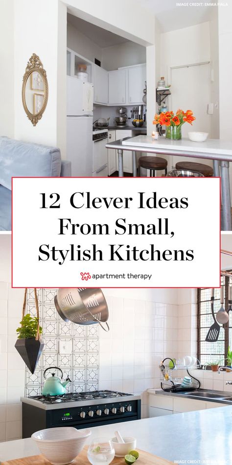 Small Kitchen Diner, Small Kitchen Storage Solutions, Small Open Plan Kitchens, Small Condo Kitchen, Stylish Small Kitchen, Small Kitchen Design Apartment, Small Open Kitchens, Small Kitchen Hacks, Nyc Kitchen