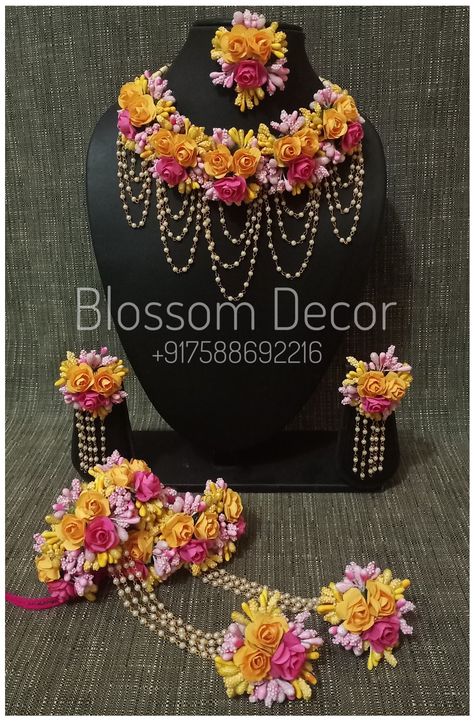 Floral Jewellery for Bride and Bridemates


Reach us at +91 7588692216 for more information  


** CUSTOMIZATIONS AVAILABLE** 


#Haldi #Mehendi #BabyShower #blossomdecor #floralstyle #wedding #celebration #festive #flowersofpinterest #bridesofpinterest #love #light #haldi #mehendi #bridesmaids #floralart #floraljewellery #elegantstyle #floraldesign #bridesjewelery #bridegroom #wedding #celebration Haldi Ke Liye Jewellery, Mehendi Accessories For Bride, Mehndi Jwellary For Bride, Floral Jewellery For Haldi Real Flowers, Bridal Shower Jewelry For Bride, Haldi Jewellery For Bride Sister, Flower Jwellary For Bride, Haldi Set For Bride, Mehendi Jewellery For Bride