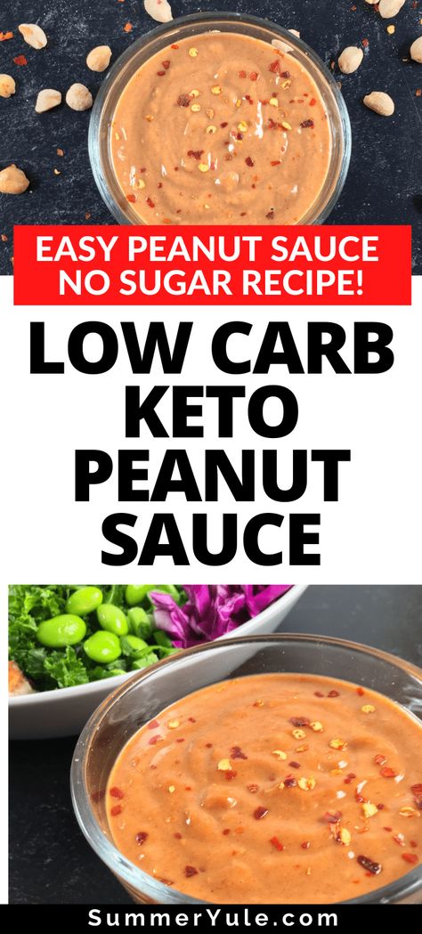 Keto Spicy Peanut Sauce, Keto Thai Peanut Salad, Keto Peanut Chicken Low Carb, Low Carb Thai Peanut Dressing, Keto Satay Sauce, Keto Peanut Dressing Recipe, Keto Chicken Satay, Keto Chicken Satay With Peanut Sauce, Keto Peanut Sauce Thai