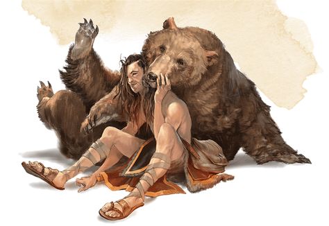 Druid 101: Wild Shape Guide - Posts - D&D Beyond Dnd Druid, Wild Shape, Elf Druid, Beast Creature, Wood Elf, Dungeons And Dragons Characters, Arte Fantasy, Animal Companions, Fantasy Inspiration