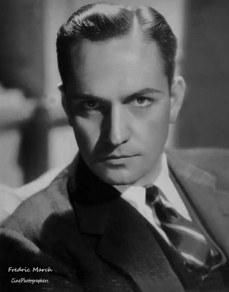 Fredric March, Classic Film Stars, March Born, Classic Cinema, March 1st, March 1, Classic Films, Hollywood Stars, American Actors