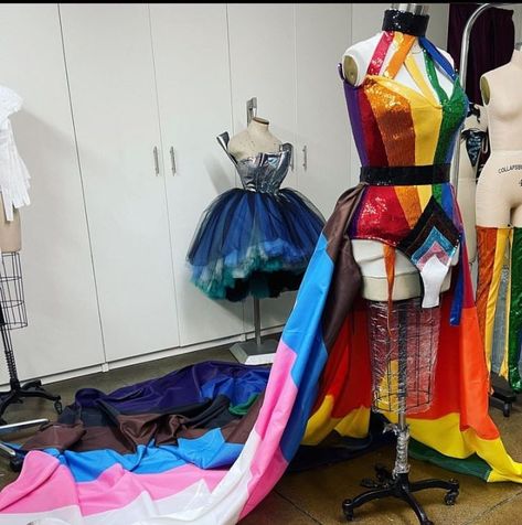 Pride Outfit Ideas Women, Pride Fits, Disney Fairytale Wedding, Pride Outfit Ideas, Fairytale Wedding Dresses, Drag Outfits, Disney Fairytale Wedding Dress, Parade Outfit, Drag Inspiration