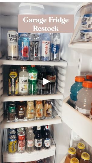 382K views · 42K reactions | Garage Fridge Restock #restock #asmr #asmrsounds #drinks #coffee #candy | Kami Larae | kami.larae · Original audio Garage Fridge Ideas, Garage Fridge, Fridge Restock, Coffee Candy, Drinks Coffee, Kitchens, Garage, Audio, Candy