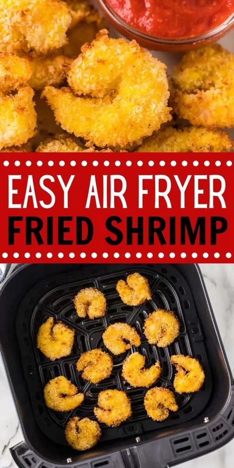 Air Fryer Cooked Shrimp Recipes, Air Fry Breaded Shrimp, Fried Shrimp Recipes Easy Air Fryer, How To Cook Shrimp In Air Fryer, Breaded Shrimp Air Fryer, Kid Friendly Shrimp Recipes, Fried Shrimp In Air Fryer, Shrimp Air Fryer Recipes, Easy Fried Shrimp