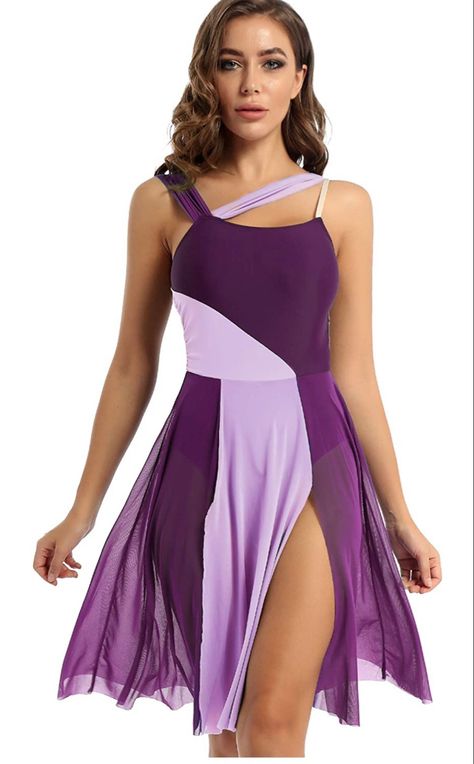 Modern Contemporary Dance, Contemporary Dance Dress, Lyrical Dance Dress, Modern Dans, Lyrical Dance Dresses, Ballet Dancewear, Modern Dance Costume, Lyrical Dresses, Contemporary Dance Costumes