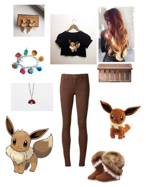 Pokemon Inspired Outfits, Pokemon Outfits, Pokemon Fashion, Eevee Cute, Pokemon Clothes, Eevee Evolutions, Comic Con Cosplay, Pokemon Eevee, Disney Diy