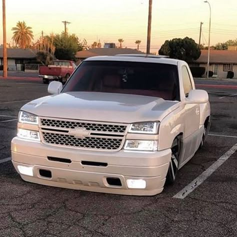 Low Trucks Chevy, Pink Chevy Trucks, 2007 Chevy Colorado, Chevy Silverado Single Cab, 85 Chevy Truck, Chevy Trucks Lowered, Low Trucks, 2018 Chevy Silverado 1500, Chevy Trucks Silverado