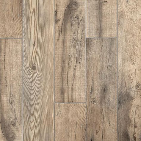 https://i1.adis.ws/i/flooranddecor/100503408_hasley-manor-wood-plank-porcelain-tile_display?w=1000&h=1000&img404=404&v=1 Hardwood Looking Tile Floors, Tile That Looks Like Wood, Tile That Looks Like Hardwood, Bathroom With Wood Tile Floor, Lvp Flooring Planks Colors, Wood Plank Tile Floor, Flooring Aesthetic, Wood Tile Floor, Wood Grain Tile