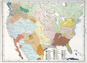 Historical Poster |1650 US Map Native American Indian Tribes Languages (23"x31") Map Indian, Historical Poster, Native American Tribes Map, English Classroom Posters, Native American Indian Tribes, Native American Tools, Native American Print, Patent Art Prints, Indian Language