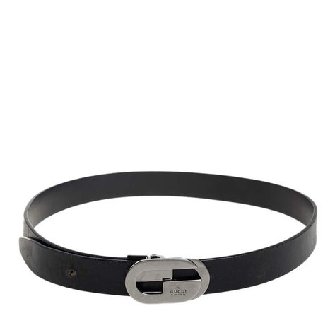 Gucci Black Leather G Buckle Belt 75CM The Letter G, Letter G, Black Leather Belt, Gucci Accessories, Gucci Black, Buckle Belt, Personal Shopping, Ankle Strap Sandals, Belt Buckle