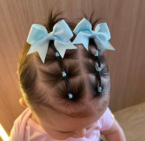 4 Month Old Hairstyles Girl, Easy Baby Hairstyles, Baby Hair Dos, Infant Hairstyles, Baby Girl Hairstyle, Baby Hair Styles, Baby Hairstyle, Girl Hair Dos, Kids Curly Hairstyles