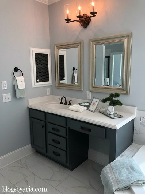 60 Inch Bathroom Vanity With Makeup Area, 60 Inch Vanity With Makeup Area, Bathroom Makeup Vanity With Sink, Sink And Make Up Vanity Combo, Makeup Vanity Ideas In Bathroom, Bathroom Sink Makeup Vanity, Sink And Vanity Combo Master Bath, One Sink With Makeup Vanity, Vanity Ideas Restroom