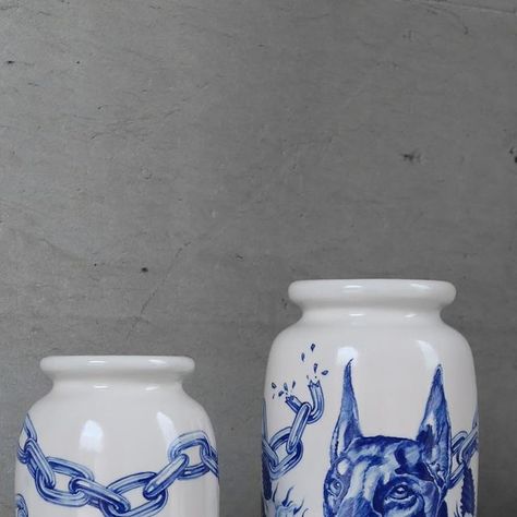 Mikkel Westrup on Instagram: "Please follow @mwestrup.ceramics and DM that profile for interest. #keramik #tattooceramics #tattooflash #porcelainsculpture #porcelæn #ceramics #musselmaling #porcelain" Ceramic Style Tattoo, Ceramic Tattoo Ideas, Illustrations On Ceramics, Western Art Ceramics, Mystical Creatures Ceramic, Pottery Glaze, Glaze Ideas, Pretty Mugs, Ceramic Glaze