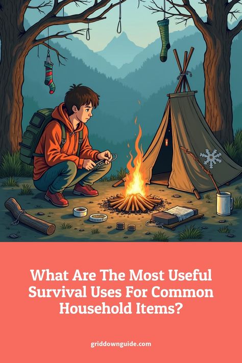 In this article, you will discover the surprisingly versatile ways in which everyday household items can be used for survival situations. From turning a simple trash bag into a makeshift shelter to us... Survival Shelter Long Term, Makeshift Shelter, Primitive Survival, Life Straw, Survival Shelter, Emergency Plan, Urban Survival, Repair Clothes, Fishing Techniques