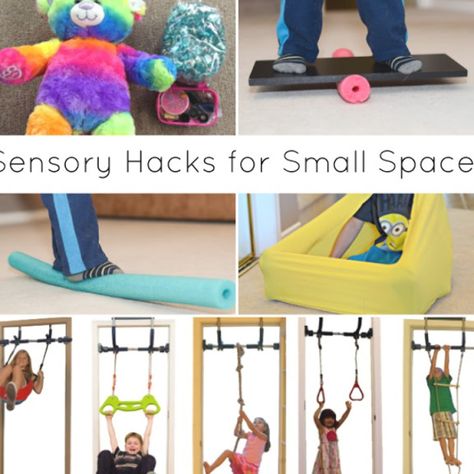 Sensory Bedroom For Boys, Sensory Circuits, Sensory Bedroom, Hacks For Small Spaces, Sensory Seeker, Diy Sensory, Sensory Rooms, Sensory Tools, Resource Room