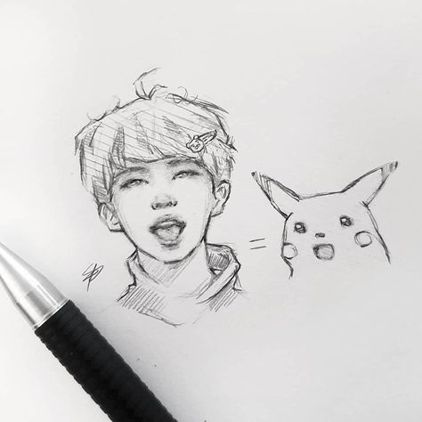 Shooky Dough, Doodle Techniques, Dough Art, Kpop Art, Bts Art, Kpop Drawings, Human Form, Bts Drawings, Sketchbook Inspiration