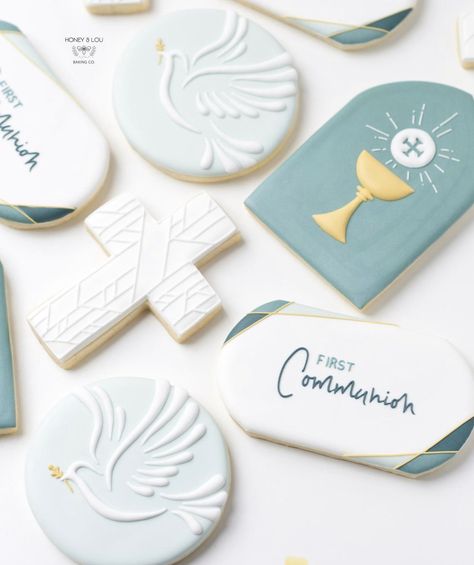 Christian Cookies, Scripture Cookies, First Communion Cookies, Communion Cookies, Celebration Cookies, Baptism Cookies, Bridal Cookies, Religious Cakes, First Communion Cakes