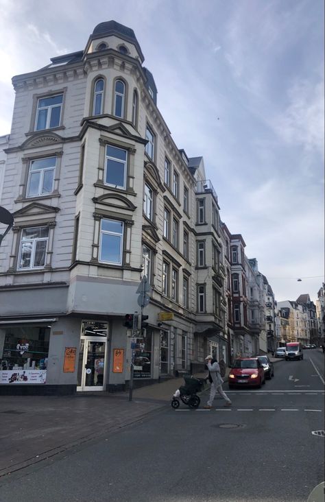 Flensburg Germany, Old Building, Street View, Germany, Building