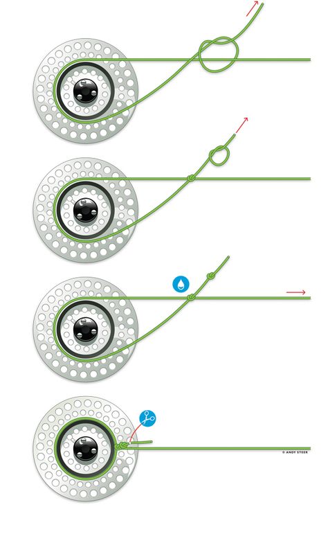 Best Fly Fishing Knots - Fly Fisherman Fly Fishing Knots, Pesca In Mare, Fishing Basics, Trout Fishing Tips, Fishing For Beginners, Fly Fishing Tips, Bass Fishing Tips, Fly Fisherman, Fishing Techniques