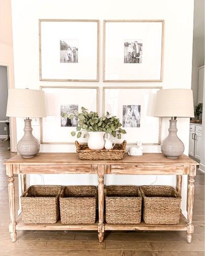 Everett Foyer Table, Malta House, Greatest Journey, Rustic Entryway Table, Entryway Table Decor, Foyer Table, Home Entrance Decor, Style Deco, Hall Table