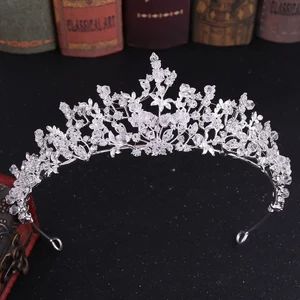 Quince Crowns, Crystal Crown Tiaras, Bridal Crown Tiara, Wedding Hair Jewelry, Crown For Women, Crystal Bridal Tiaras, Silver Tiara, Bride Tiara, Headpiece Jewelry