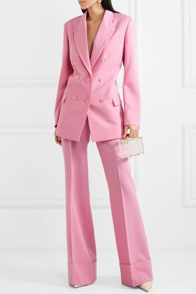 Top international designers, contemporary fashion, unique vintage pieces✅shop for key designer brands with up to -70% off RRP ✅ Guaranteed authenticity available at Luxury and Vintage Madrid - Express shipping worldwide ✅ Rejina Pyo, Pink Suit, Woman Suit Fashion, Business Outfit, Flared Pants, Formal Outfit, Professional Outfits, Suit Fashion, Office Outfits