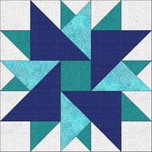 Double Aster Quilt Block Pattern, Star Flower Quilt Block Free Pattern, Double Aster Quilt Block Pattern Free, Amish Quilts Traditional, Quilting Patterns Free Templates, 12 Inch Quilt Block Patterns Free, Quilt Block Patterns Easy, Block Foundation, Cat Quilt Block