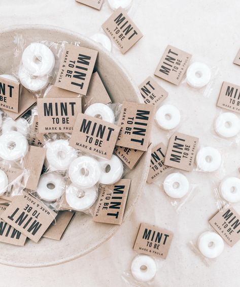 mint to be wedding favors for guest in bulk This mints come fully assembled with the tags. They are made with high quality card stock. It is perfect as addition for your wedding, engagement, anniversary or wedding shower. Event Gift Ideas, Wedding Guest Gifts Party Favors, Mint To Be Wedding Favors, Welcome Bags Wedding, Wedding Mints, Wedding Guest Gifts, Country Wedding Favors, Mint Wedding Favors, Wedding Reception Activities