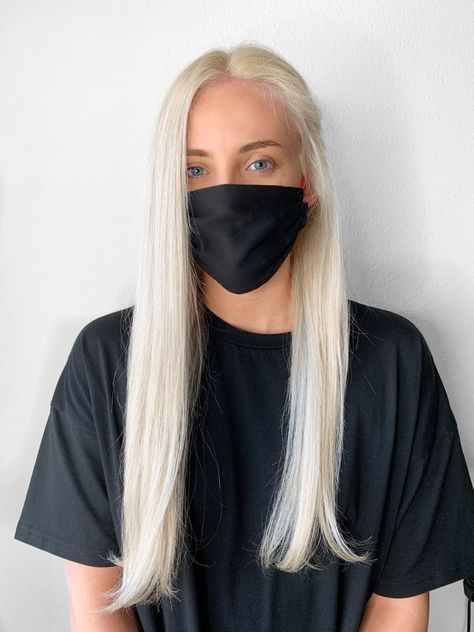 On Scalp Bleach Hair, Scalp Bleach Blonde With Root Stretch, Scalp Bleach Blonde, Bleach And Tone Hair, Pale Yellow Hair, Swedish Blonde Hair, Scalp Bleach, Yellow Blonde Hair, Bleach Hair