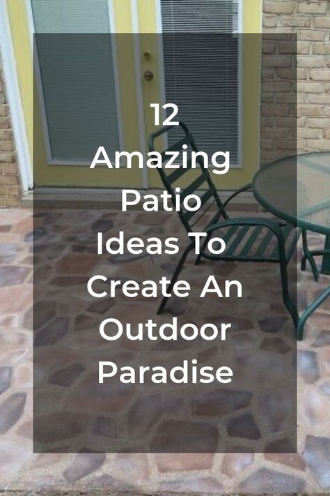 Do you want to turn your outdoor space into something amazing? Then, here is our ultimate pick of DIY patio ideas. Take a peek to be both educated and inspired! diy home | patio ideas | diy patio ideas | outdoor decor | patio furniture | pation inspiration | inspo | updated patios | front porch | porches | porch ideas Patio Table Decorating Ideas, Decorating A Deck, Home Patio Ideas, Patio Ideas Diy, Diy Patio Ideas, Hometalk Diy, Dream Patio, Diy Patio Decor, Zen Gardens