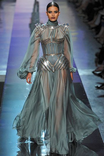 Fantasy Gowns, Fantasy Dress, Prints Art, Moda Vintage, Couture Gowns, Paul Gaultier, Fantasy Fashion, Mode Inspiration, Jean Paul Gaultier