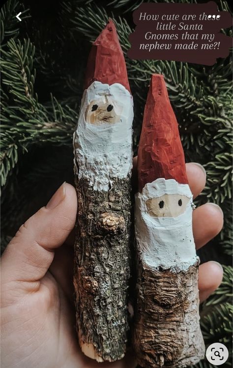 Christmas Decoration From Nature, Forest School Christmas Tree, Christmas Diy Nature, Forest School Advent Calendar, Forest School Xmas Crafts, Gifts From Nature, Forest School Christmas Activities, Homade Christmas Ornament, Santa Claus Diy Crafts