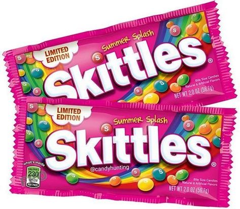 Skittles Logo, Skittles Candy, Banana Smoothie Healthy, Candy Room, Raspberry Orange, Kiwi And Banana, Cake Roll Recipes, Tropical Food, Sweet Sweat