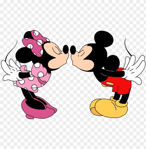 Minnie Kissing Mickey, Mickey Und Minnie, Minnie Mouse Clipart, Minnie Mouse Silhouette, Minnie Mouse Drawing, Mickey And Minnie Kissing, Minnie Y Mickey Mouse, Mickey And Minnie Love, Minnie Mouse Images