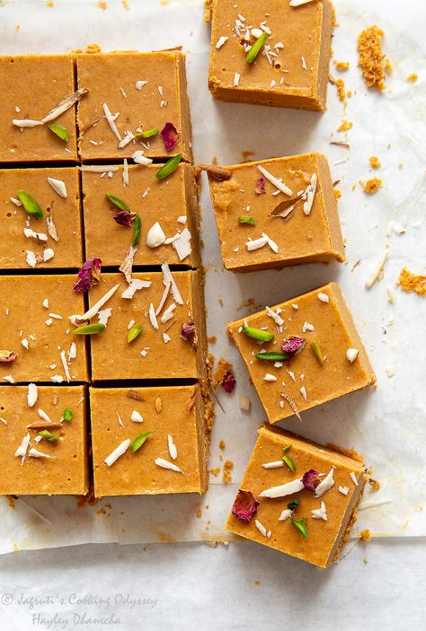 Recipes With Vegan Butter, Make Powdered Sugar, Gluten Free Fudge, Nutella Fudge, Festival Food, Diwali Sweets, Gujarati Food, Diwali Food, Indian Dessert Recipes